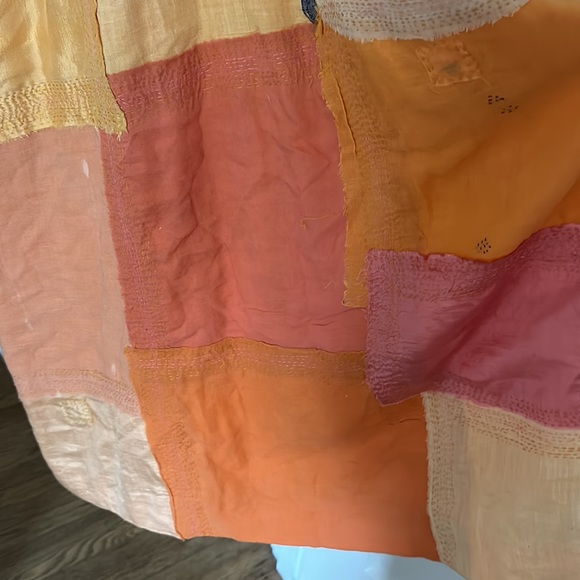 ALIX of Bohemia dress shades of yellow orange vintage saris CELESTE - Picture 6 of 11